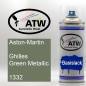 Preview: Aston-Martin, Ghilles Green Metallic, 1332: 400ml Sprühdose, von ATW Autoteile West.